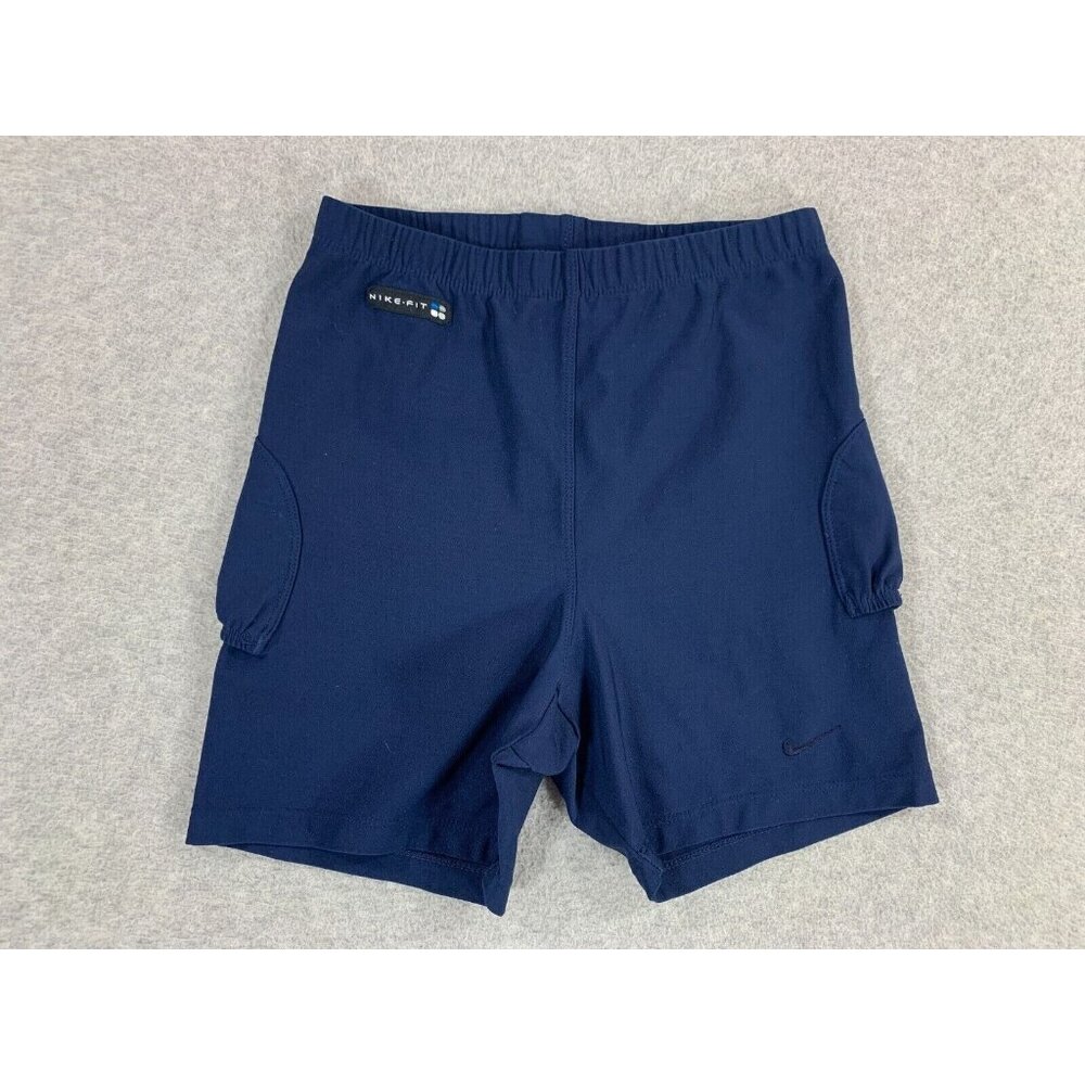 Nike Fit Compression Tennis Tights‎ Shorts (Girl's Medium) Blue